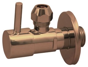 Best Design Solara Dijon hoekstopkraan 1/2" x 3/8" sunny bronze
