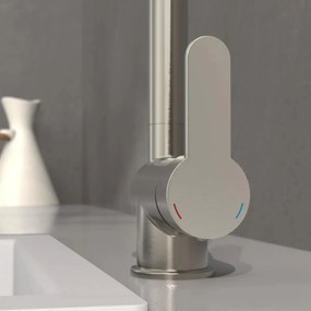 Schutte Rio keukenkraan met draaibare uitloop RVS