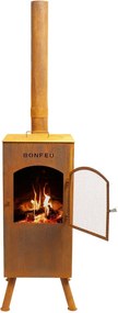 BonFeu Tuinhaard BonCarré – 35x35x164 cm – Roest