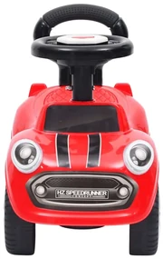 vidaXL Loopauto rood