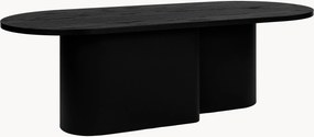 Ovale salontafel Looi van hout