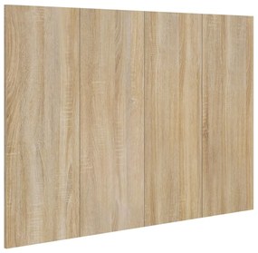 vidaXL Hoofdbord 120x1,5x80 cm bewerkt hout sonoma eikenkleurig