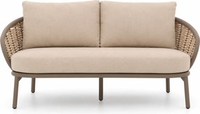 Stoel en Bank Loungeset 4 personen Aluminium Taupe  Apple Bee Pine