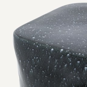 Bijzettafel in keramiek met glazuur, Oria