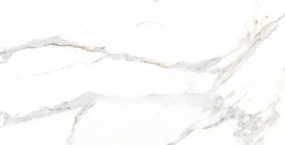 Mexen Agata Wit geglazuurd en gerectificeerd gres G1, vloer- en wandtegel 120 x 60 cm, glans - TL144-120-060-00