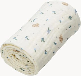 Babydekentje Blueberries van biokatoen