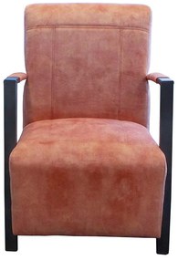 Fauteuil - Rosetta - velours Adore roze 166