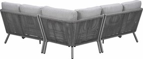 Garden Impressions Ryan loungeset hoek 3-delig - taupe