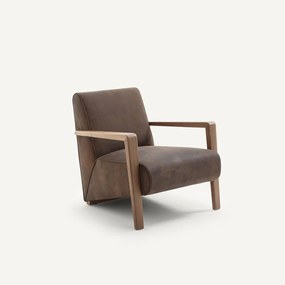 Leren fauteuil Sanami