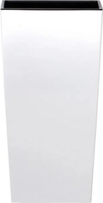 Prosperplast Urbi Square Hoge Plantenbak - Wit - 32,5x32,5 cm - 61 cm hoog