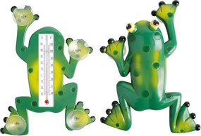Esschert Design Thermometer kikker met zuignappen