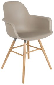 Zuiver Albert Kuip Kuipstoel Met Armleuning Taupe