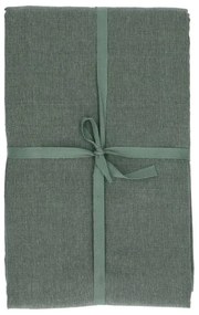 Tafelkleed, GOTS bio-katoen, groen, 145 x 300 cm