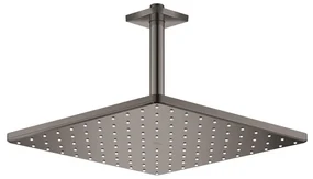 GROHE Rainshower SmartActive 310 Cube Hoofddouche - 31x31cm - 1 straalsoort - plafondarm 14.2cm - hard graphite 26566a00