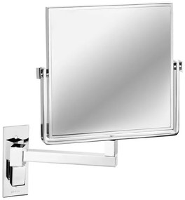 Geesa Mirror Scheerspiegel 1 arm 3x vergrotend 190x190 mm Chroom 911080