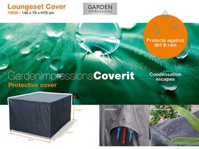 Garden Impressions Loungesethoes 140x70xH70 cm