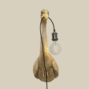 Gouden Reiger Wandlamp