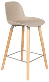 Zuiver Albert Kuip Design Barkruk Taupe