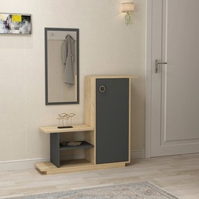 Hannah Home | Halmeubel Ewing met spiegel