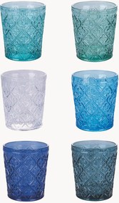 Waterglazen Marrakech, 6-delig