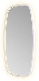 Hotbath &More Contour spiegel deens ovaal 40x80cm wit mat