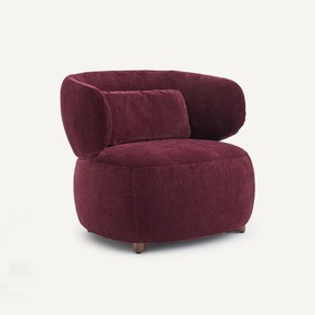Fluwelen fauteuil, MODALIE, ontwerp Emmanuel Gallina