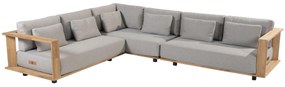 4 Seasons Outdoor Eternity hoekbank teak SALE  Loungebank     weerbestendig