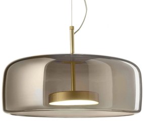 Hangende glazen plafondlamp grijs APP614-1CP
