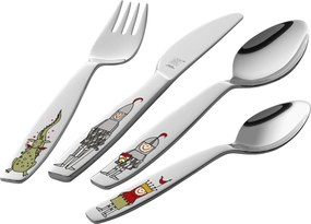 ZWILLING Ridder Eckbert Kinderbestekset, 4-delig - Ridder Eckbert - ZWILLING