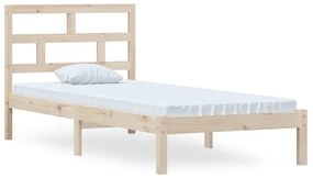 vidaXL Bedframe massief grenenhout 100x200 cm