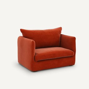 Fauteuil XL in fluweel, Neo Chiquito