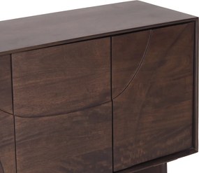 Dressoir Met Organisch Patroon - 170x40x76cm.