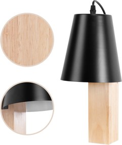 LAMPA ŚCIENNA KINKIET LOFT APP1279-1W BLACK