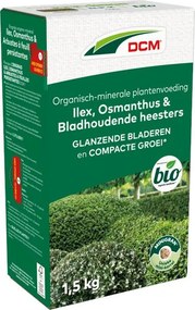 DCM meststof voor Ilex, osmanthus &amp; bladhoudende heesters 1,5kg - Bio