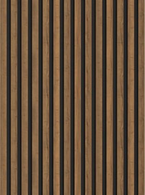 Mexen Lam-B wand lamellen 275 x 31,5 cm, HDF-plaat 4 mm, Mocca Eik - S100-275317-2812-074