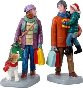 Lemax - 'Holiday Shoppers' - Figuur