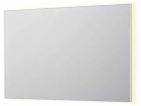 INK SP32 spiegel - 120x4x80cm rechthoek in stalen kader incl indir LED - verwarming - color changing - dimbaar en schakelaar - mat wit 8410071