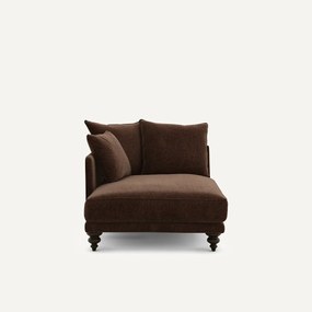 Chenille fluwelen longchair, Lazare