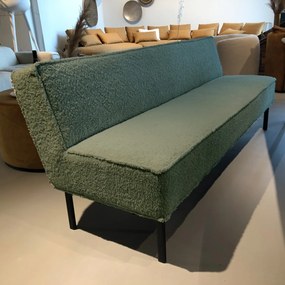 Comfortabele Eetkamerbank Teddy Groen