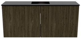 Mondiaz Joya 90cm toiletmeubel shadow met wastafel faye midden zonder kraangat urban
