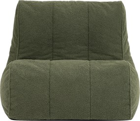 Swoop Zitzak Stoel Bouclé - Olijfgroen