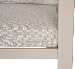 Stoel en Bank Loungeset 5 personen Aluminium Zand/Beige  Lifestyle Garden Furniture Melone