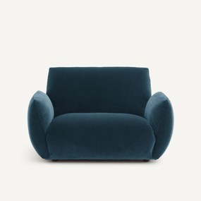 Fauteuil in fluweel, Spogano