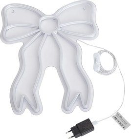 Neon wandlamp warm wit incl. LED - Bow