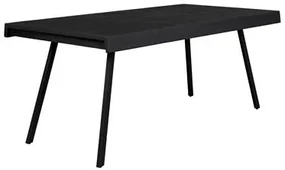 House of Rebels Eettafel - Tessa - 200x90 cm - Zwart - Teak - House of Rebels