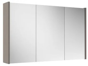 Adema Spiegelkast - 100x63x16cm -inclusief zijpanelen - taupe SW1212817/SW910736