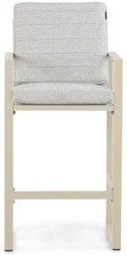 Barstoel Aluminium Taupe-naturel-bruin Lifestyle Garden Furniture Nuno