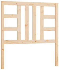 vidaXL Hoofdbord 106x4x100 cm massief grenenhout