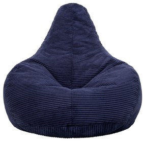 Cloudy Cord Zitzak Stoel - Paars