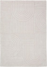Handgetuft hoog-laag wollen vloerkleed Zen Garden